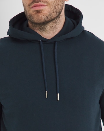 Overhead Hoodie Extra Long Length- Navy