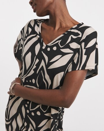 Great Value Soft Touch Midi T-Shirt Dress