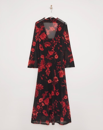 Joanna Hope Magisculpt Midi Mesh Dress