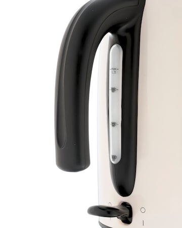 Russell Hobbs Classics Kettle & 2 Slice Toaster Bundle Jasmine White