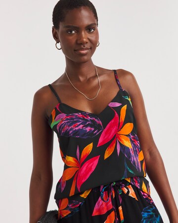 Printed Strappy Cami