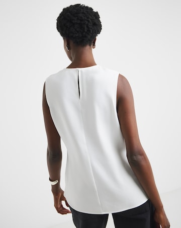 Embellished Bow Detail Sleeveless Vest