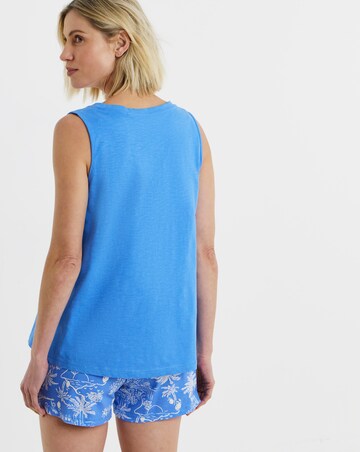 JD Williams Cotton Vest Summer Pyjama Short Set