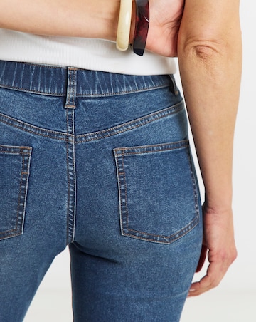 24/7 Mid Blue Crop Jeans