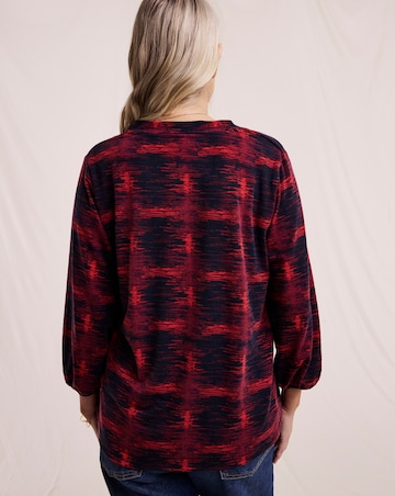 Julipa V-Neck Jersey Blouse