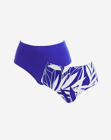 Value 2 Pack High Waist Bikini Bottoms