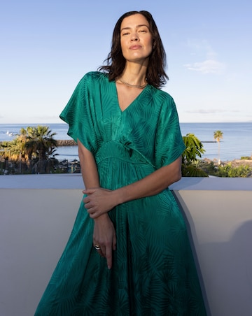 Kimono Jacquard Ocassion Dress