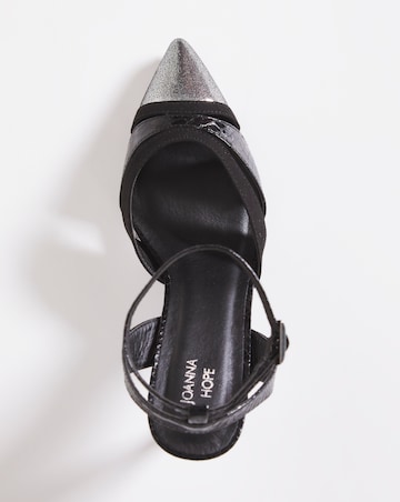 Joanna Hope Metallic Closed Toe Heeled Shoe - Wide Fit (E)