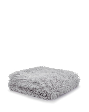 Catherine Lansfield Shaggy Fleece Throw