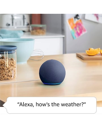 Amazon Echo Dot (5th Gen 2022) Smart Speaker with Alexa - Glacier White