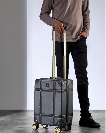 Rock Vintage Cabin Suitcase