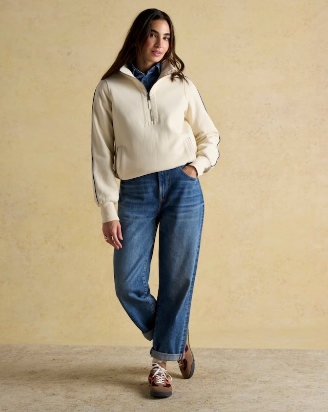 Joules Bronte 1/4 Zip Sweat Top