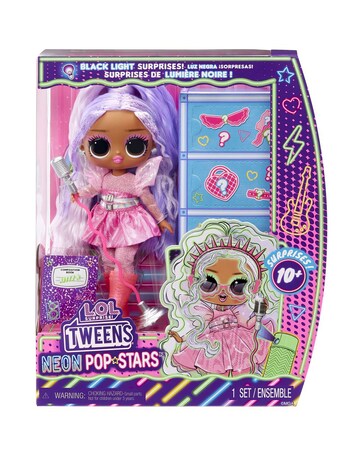 L.O.L. Surprise! Doll Tweens Neon Pop Stars Kitty K