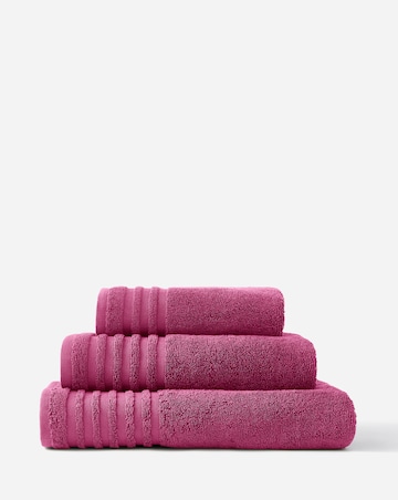 SOFT SNUGGLE 400GSM TOWEL - Hot Pink