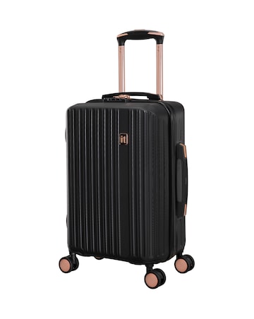 IT Luggage Luxuriate 3pc Suitcase Set - Black