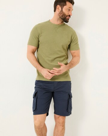 Fatface Bude Cargo Shorts - Navy