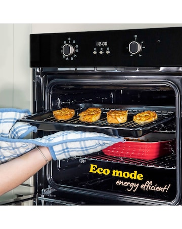 Russell Hobbs RHEO7005B 70L Built-In Single Electric Fan Oven - Black