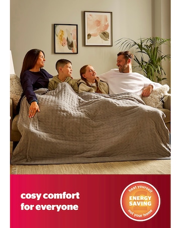 Silentnight Luxury Heated Throw