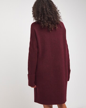 Cable Jumper Dress