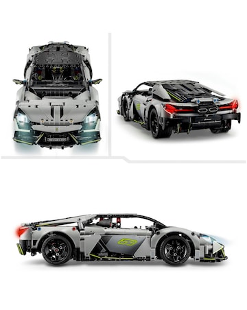 LEGO Technic Lamborghini Revuelto Super Sports Car, STEM Building Toy 42214