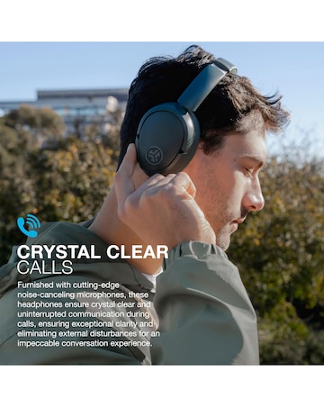 JLab JBuds Lux Active Noise Cancelling Over-Ear Headphones - Sage