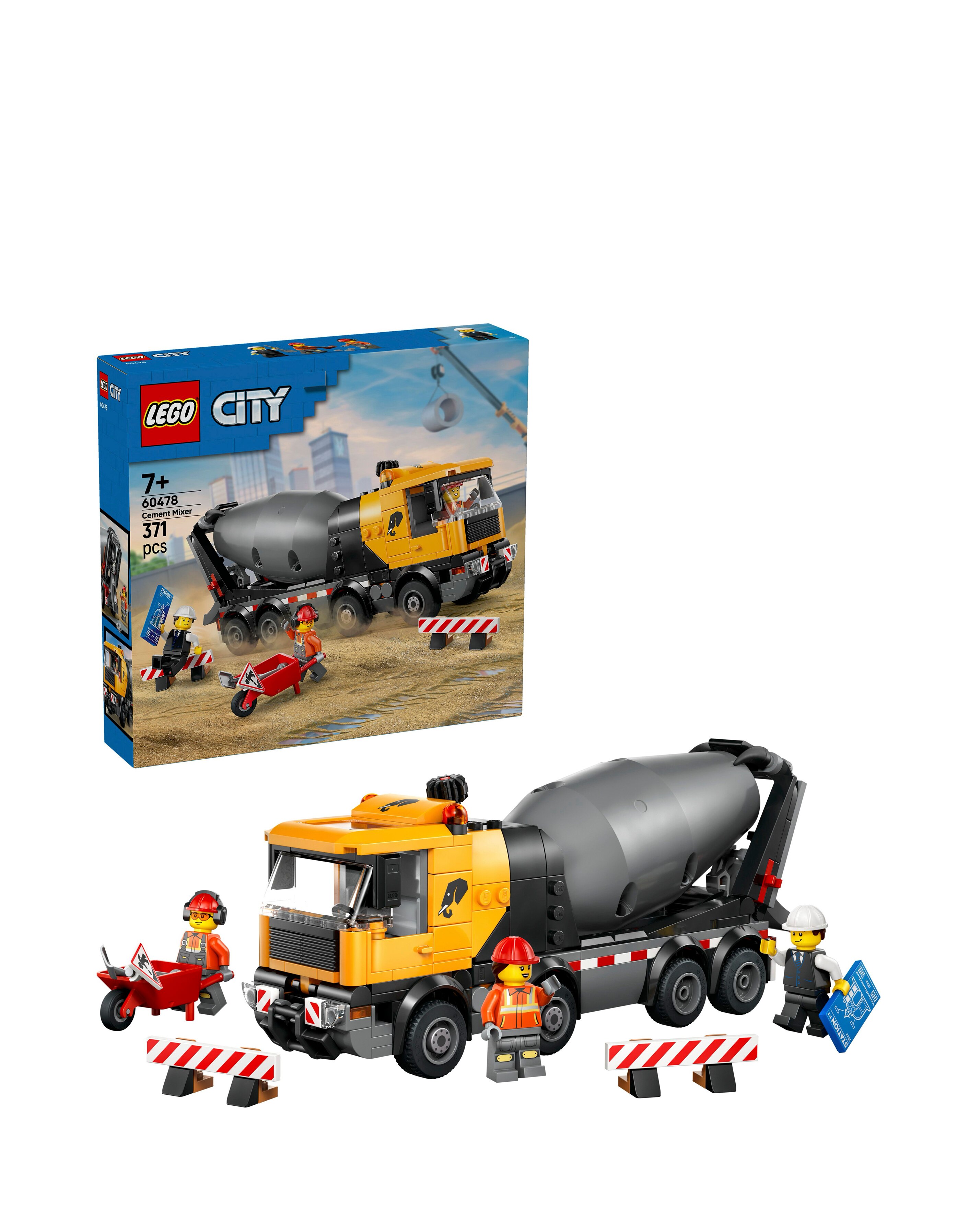 LEGO City Cement Mixer 60478