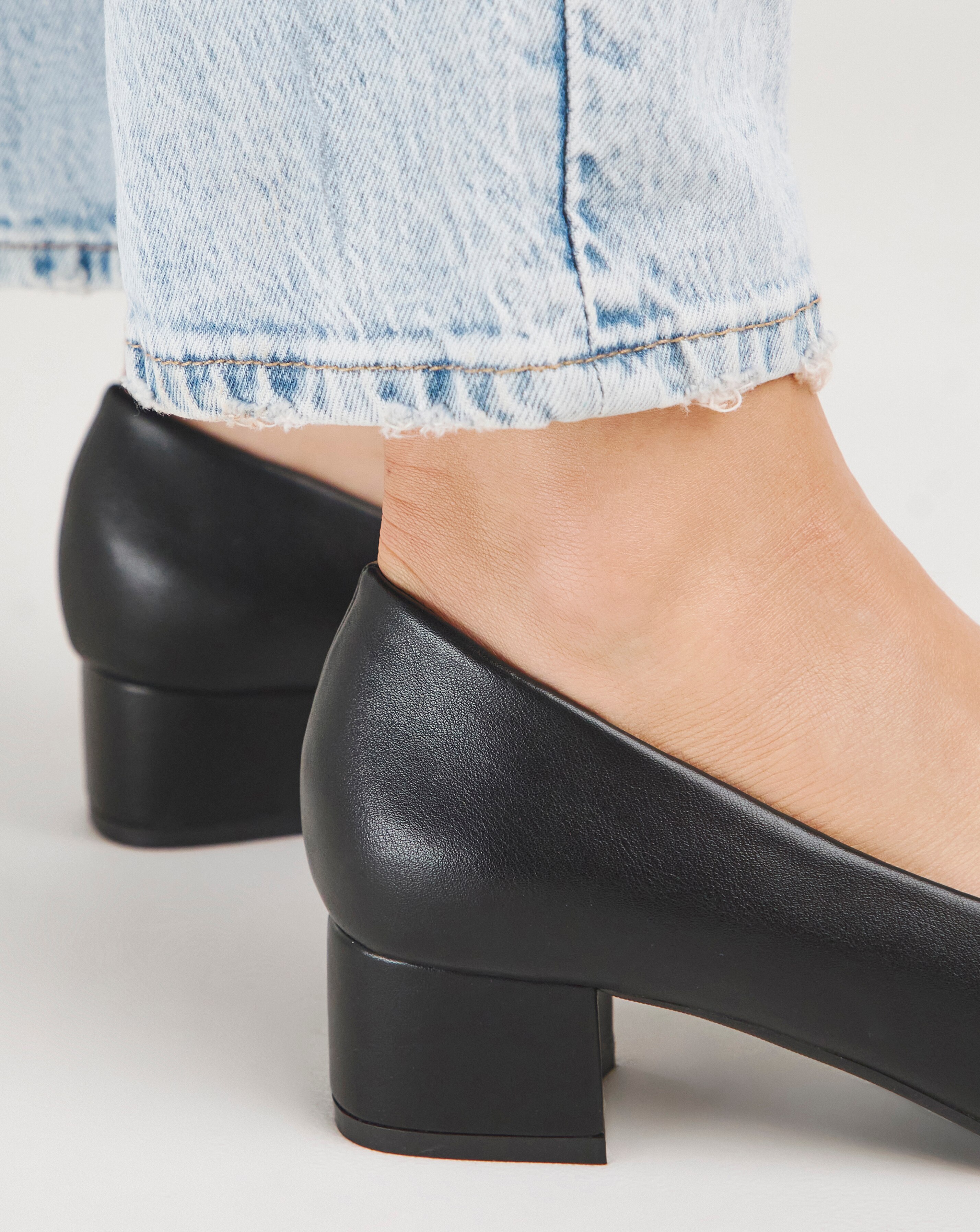 Orlia Flexi Sole Block Heel - Wide Fit (E)