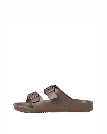 Jack & Jones Croxton Moulded Sandal - Coffee