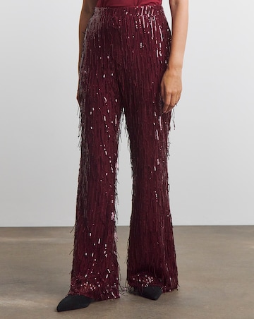 Joanna Hope Sequin Trousers