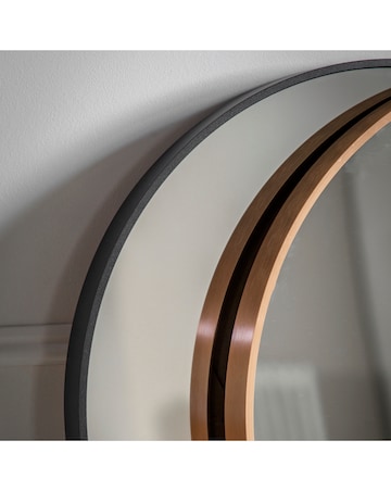Gallery Yardley Mirror Black