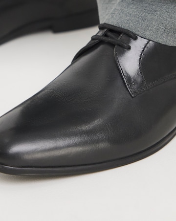 Formal Leather Derby Wide