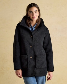 Joules Sadie Longline Button Fleece