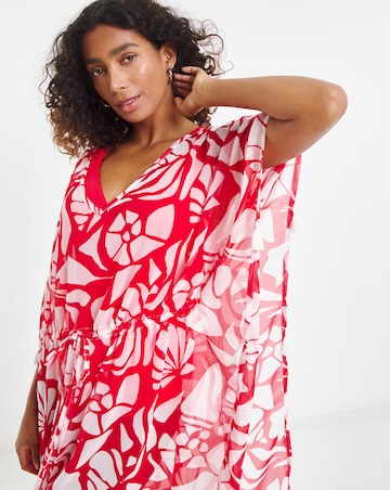 Magisculpt Shell Print Kaftan