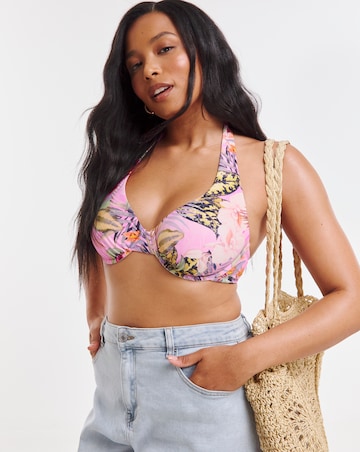 Figleaves Fiji Underwired Halterneck Bikini Top