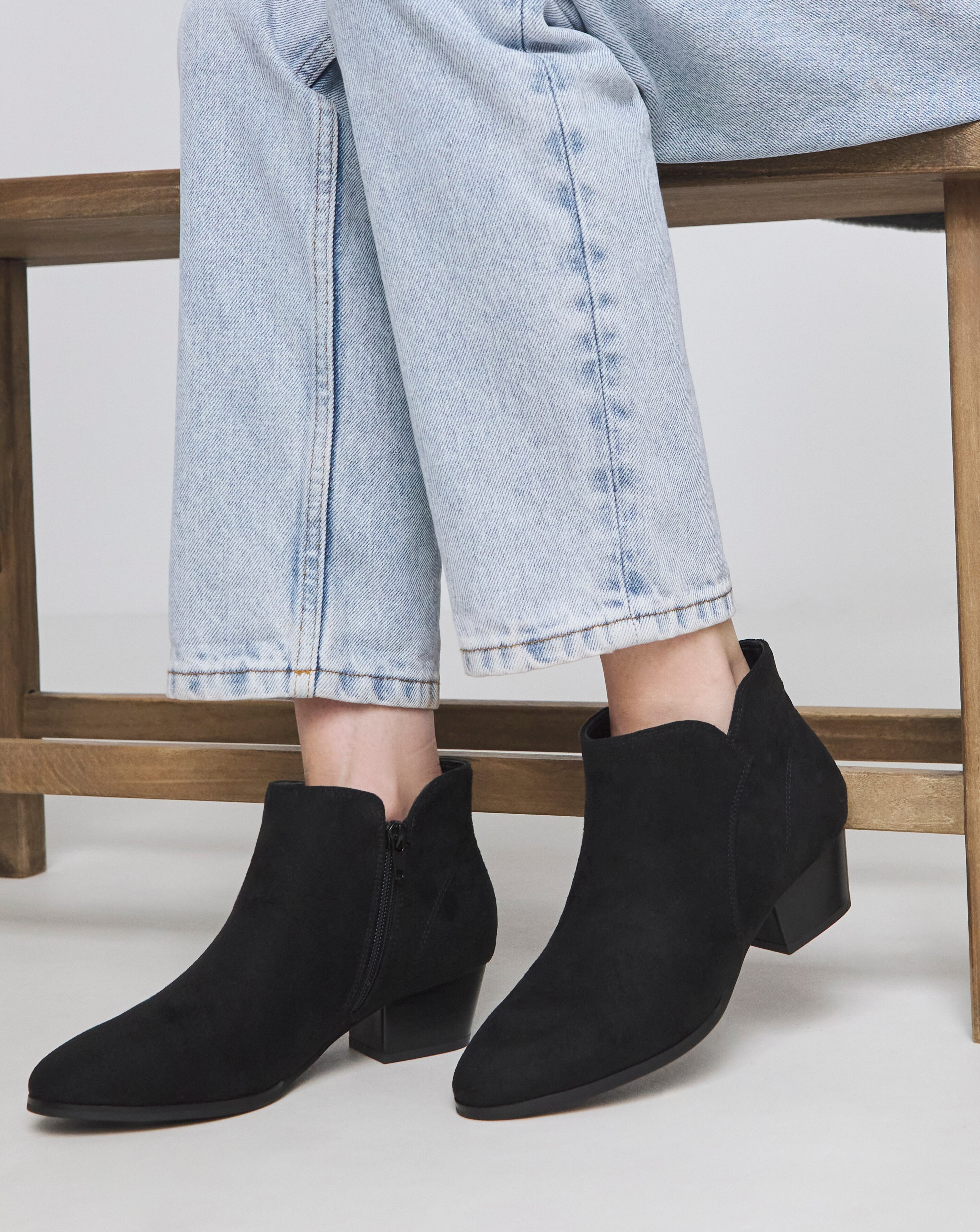 Meredith Ankle Western Boot - Extra Wide Fit (EEE)