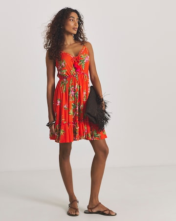 Figleaves Strappy Mini Beach Dress