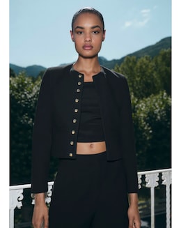 Mango Button Detail Jacket