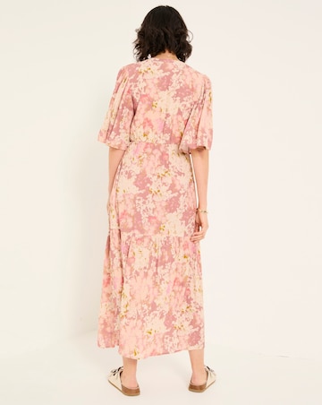 FatFace Paige Layered Floral Dress