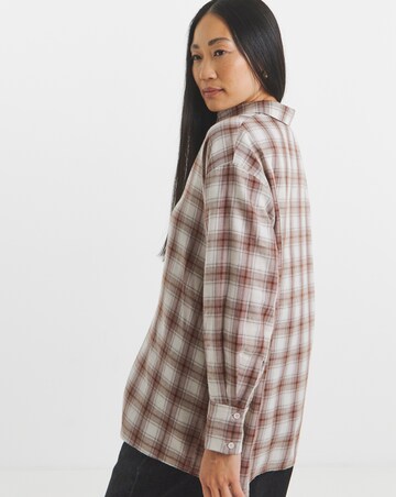 Oversized Check Shirt