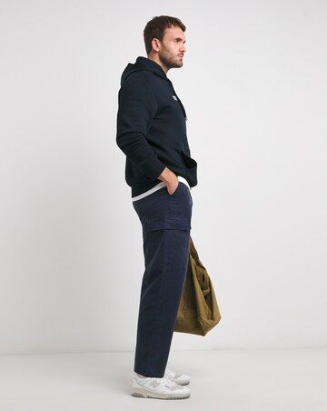 Jack & Jones Corp Logo Hoodie - Navy