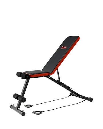 Body Sculpture BSB621 - Foldable Adjustable Incline Bench with bungee cords