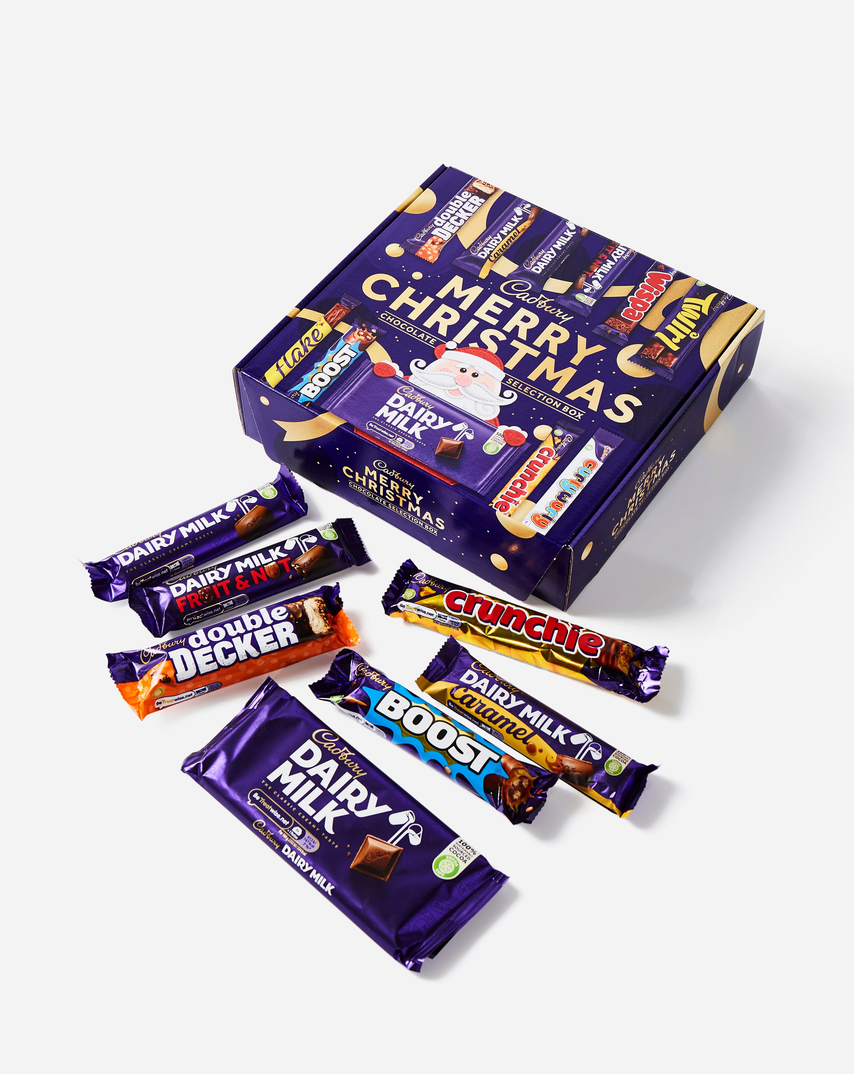 Cadbury 'Merry Christmas' Double Deck Chocolate Selection Box | JD