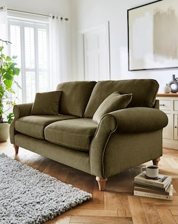 Julipa Colston Chenille 3 Seater Sofa