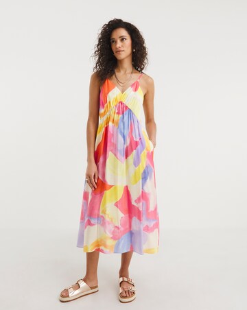 French Connection Isadora Faron Drape Sun Dress