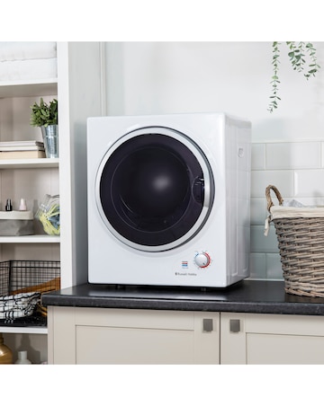 Russell Hobbs RH3VTD800 2.5kg Compact Vented Tumble Dryer - White