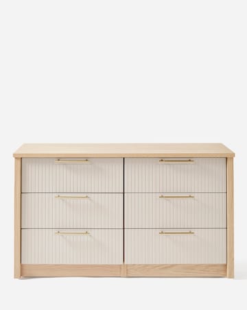 Peyton Ready Assembled 6 Drawer Chest