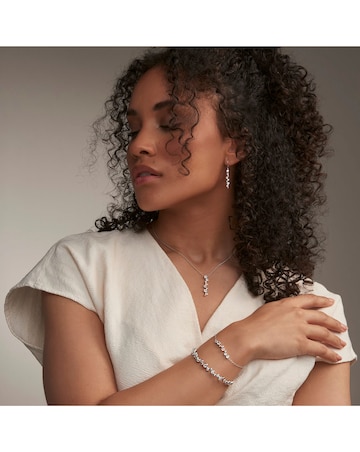 Clogau Celebration Silver Drop Earrings