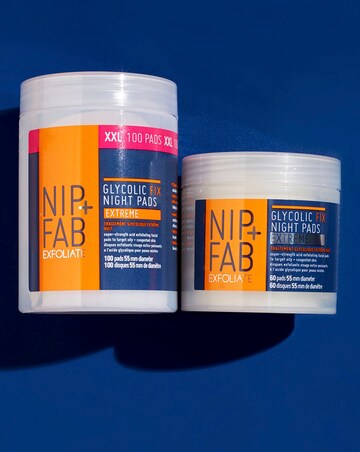 NIP+FAB Glycolic Fix X-Treme Night XXL Pads
