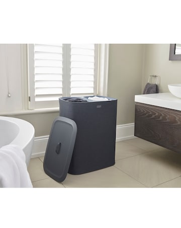 Joseph Joseph 90L Laundry Basket Black