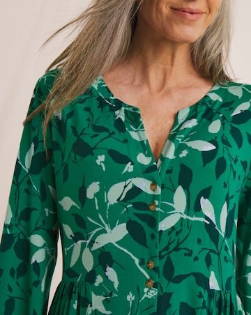 Julipa Button Through Jersey Midi Dress